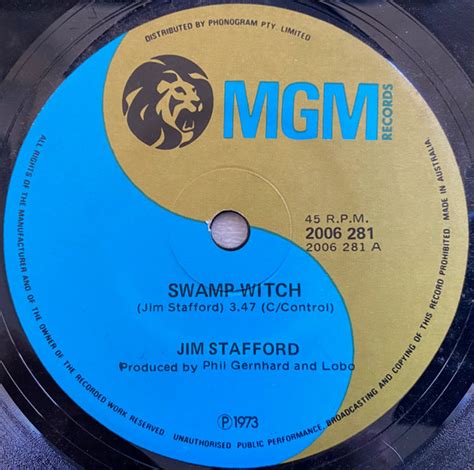 The Tragic Fate of the Swamp Witch Jim Stafford